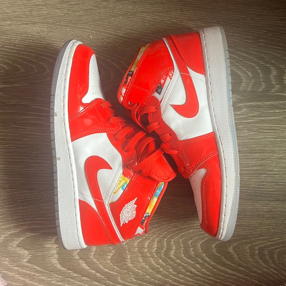 Air Jordan’s Barcelona Sweater Red Patent